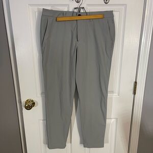 Lululemon ABC Trouser Warpstreme 32x30 Slim Fit Silver Drop